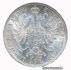 Alternative view of 1 Gulden 1892, (FW.1510/J.342/AMK.31) Erh. vz.