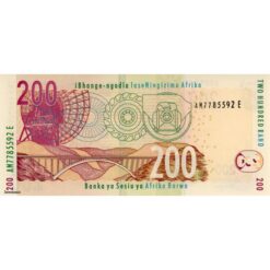 Alternative view of Süd Afrika - 200 Rand ND (2005) , (P.132a) Erh. UNC