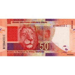 Alternative view of Süd Afrika - 50 Rand ND (2012) , (P.135) Erh. UNC