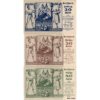 Melk(NÖ) - 20,50,80 Heller 1920, Turnrat Melk, Druck einseitig, (KKN.Prv.607) Erh. I