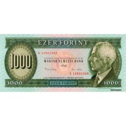 Ungarn - 1000 Forint 16.12.1993, Bst.E, (P.176b) Erh. UNC