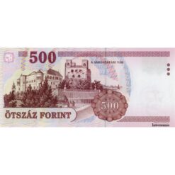 Alternative view of Ungarn - 500 Forint  1998, (P.179a) Erh. UNC